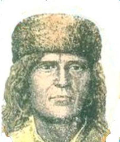 Jacque Marquette and Louis Jolliet explore and find Mississippi River.