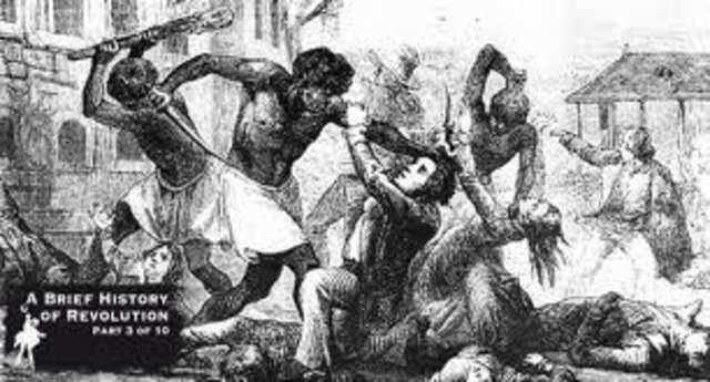 Haitian Slave Revolution Starts