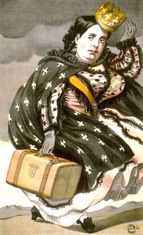 Expulsión de Isabel II de España