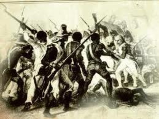 Haitian Slave Revolution Starts