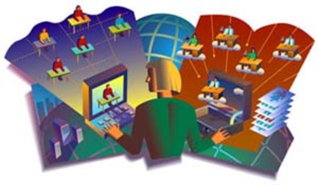 «образование без визуального контакта»