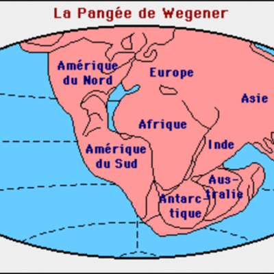 Timeline: TD : L'histoire de la notion " Dérive des continents " .