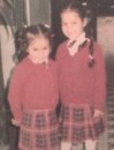 Ingrese al colegio junto a mi hermana