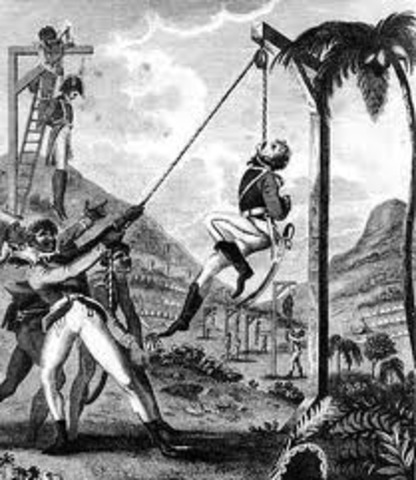 Haitian Slave Revolution Starts