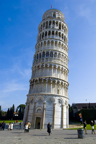 LA TORRE INCLINADA  DE PISA
