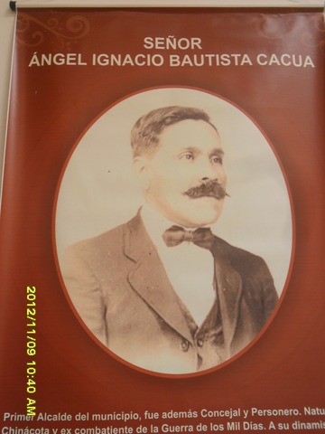 Primer Alcalde del Mnicipio