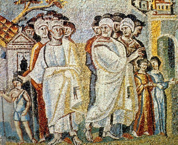 Parting of Lot & Abraham (Nave of Santa Maria Maggiore)