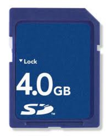 Se introduce la memoria SD