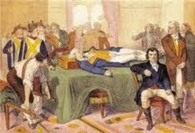 la caida de los jacobinos