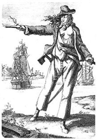 Anne Bonny is born