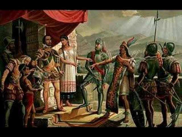 Moctezuma es apresado.