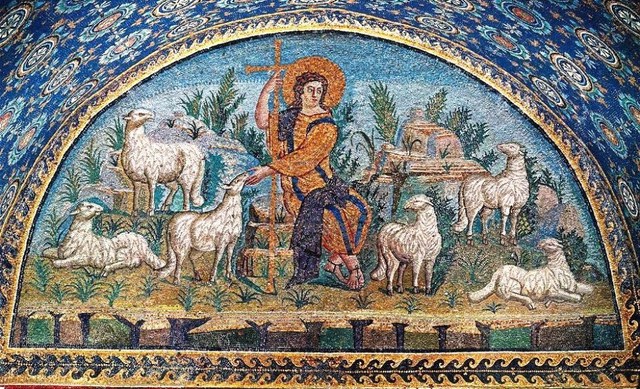 Christ as Good Shepherd (Ravenna, Italy)
