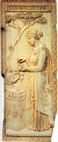 Priestess Celebrating the Rites of Bacchus