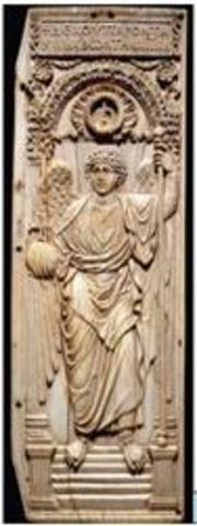 Saint Michael the Archangel (ivory)