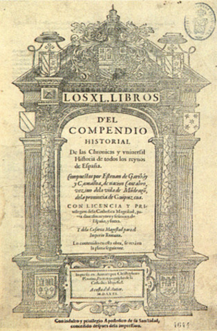 ESTEBAN DE GARIBAYren liburua