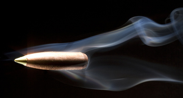 The first shot in the siege of La Rochelle is fired.