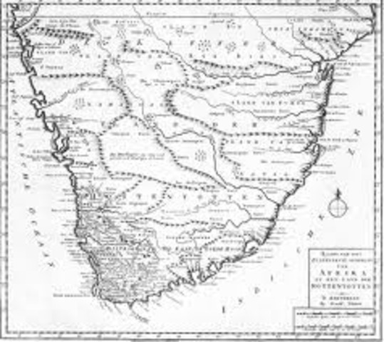 1420- An Asian ship enters the Atlantic Ocean by rounding the Cape of Good Hope