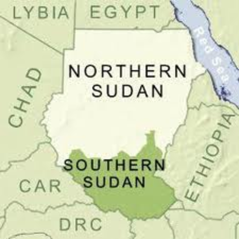 sudan map
