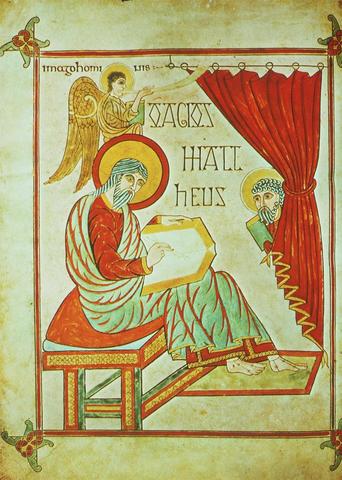 Saint Matthew Page (Book of Lindisfarne)