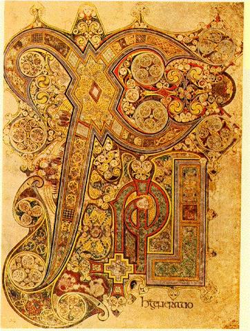 Chi-Rho-Iota (Book of Kells)