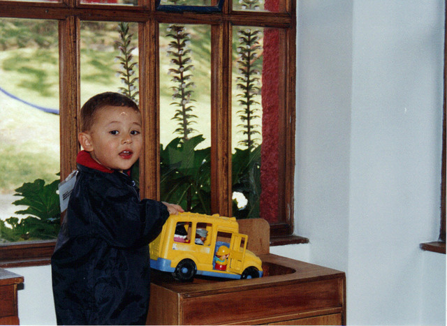 My first (amazing and also a little bit traumatic) day at kindergarden