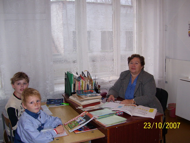 Вежновец Л.И. - первй победитель районного конкурса "Учитель года"