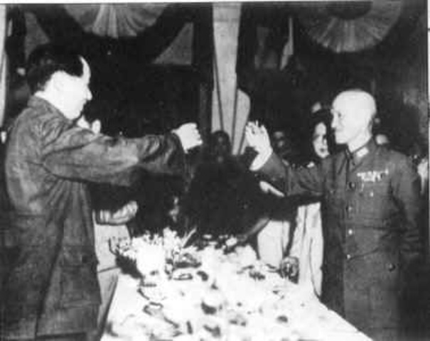 Mao's Meeting with Chinag