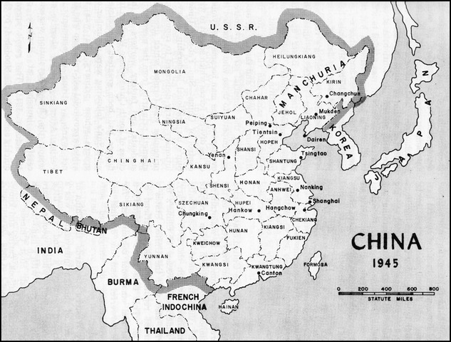 Soviet forecs left Manchuria