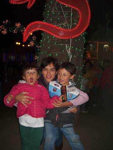 Christmas at Usaquen with my family