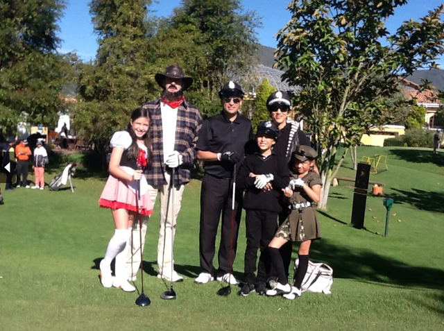 Playing golf the 31st october!!!