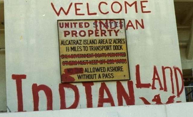 Indians Claim Alcatraz