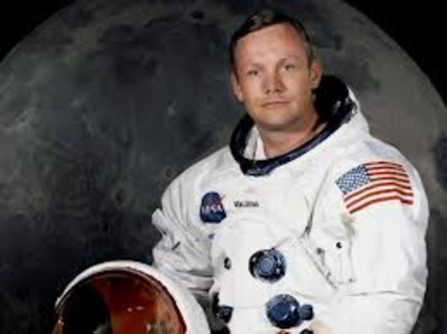 Neil Armstrong 1st man on the moon;US Apollo 11