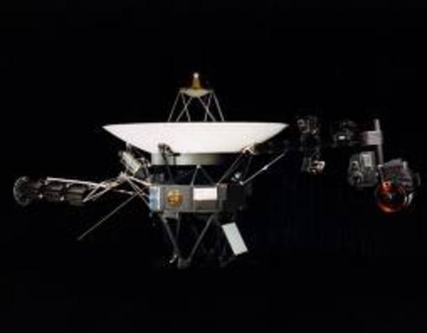 Voyager 2 launched