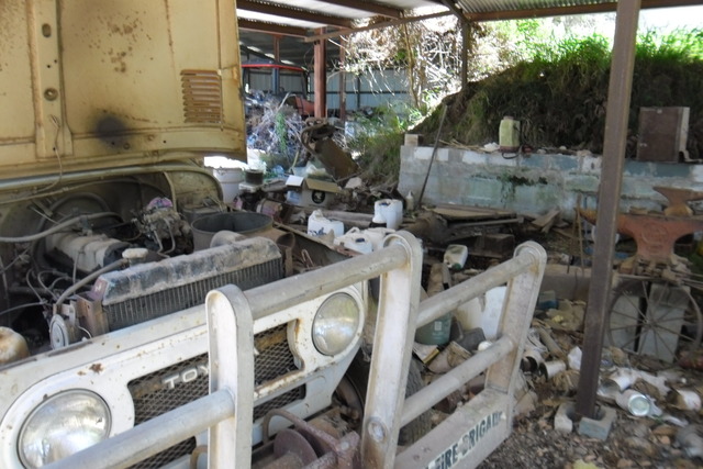 Old Toyota Land Cruiser