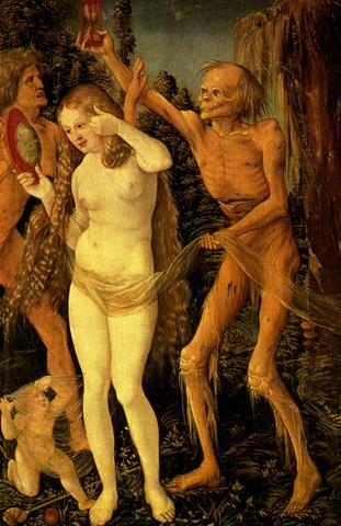 Hans Baldung Grien, Les trois âges de la femme et la mort