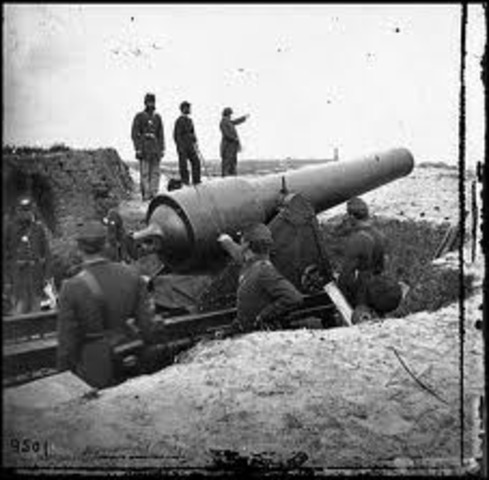 Confederate raider "Nashville" sinks near Fort McAllister Georgia
