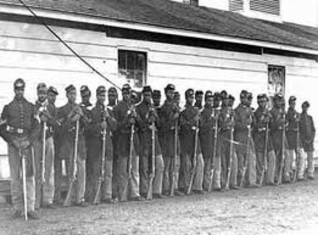 The Union Uses African-American Troops