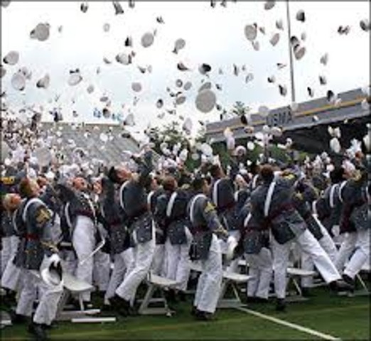Gradutating from West Point