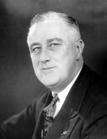 FDR dies
