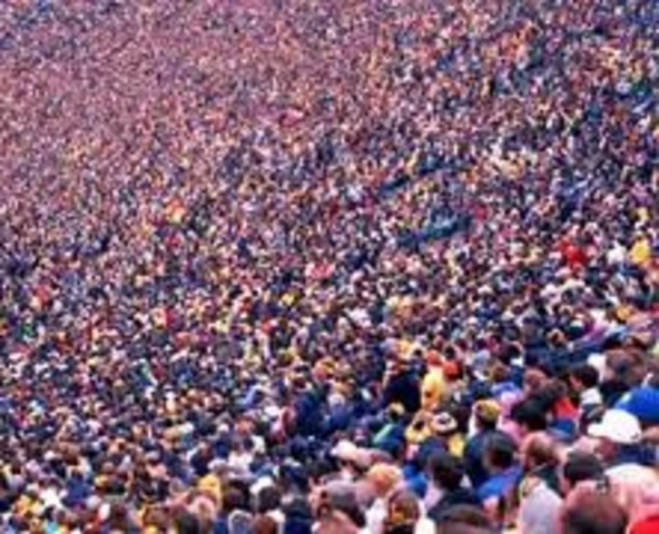 Worlds Largest Crowd