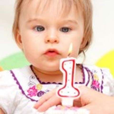 Mi primer cumpleaños.