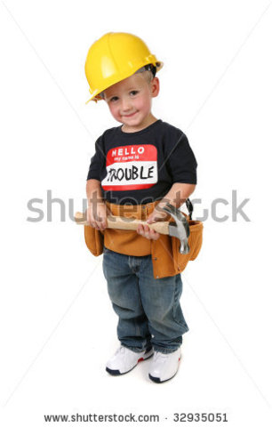 Learned how to use a hammer