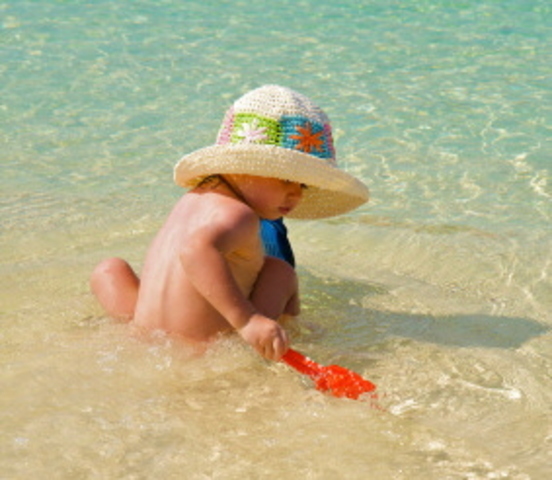 Vacaciones en la playa.