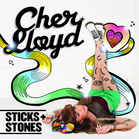 Cher Lloyds first album called Sticks and Stones came out