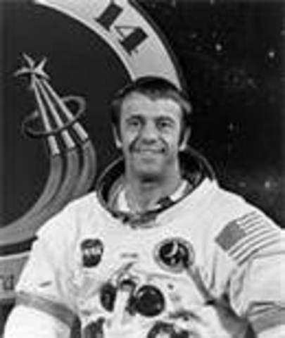 The 1st U.S. astronaut that was launched into space and his name.