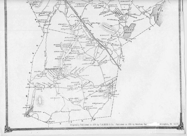 Incorporation of the town of Littleton [7 Westford families “annexed’ to Littleton after Westford’s incorp.]