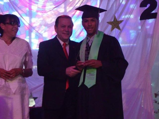 My senior graduation