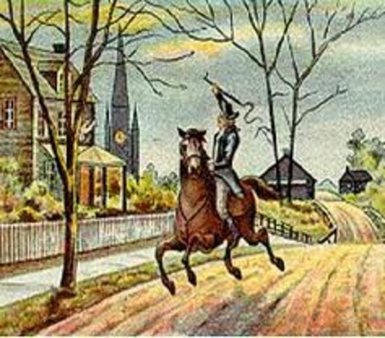 The Battle at Lexington and Concord