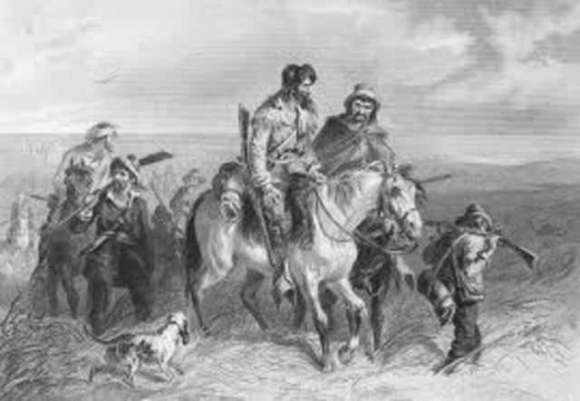 "Border Ruffians" attack Lawrence