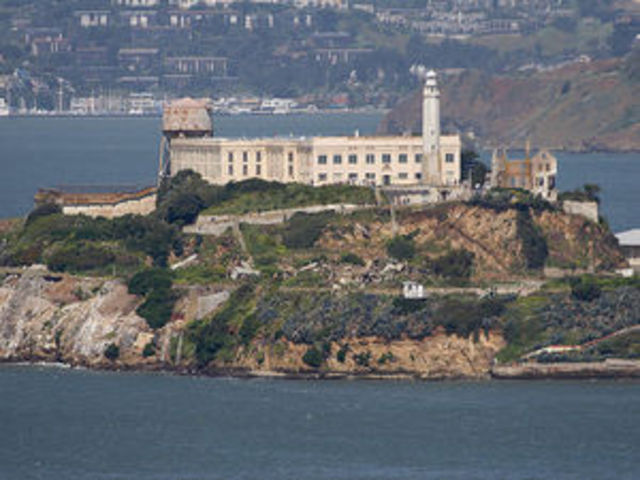 Alcatraz Prison is built